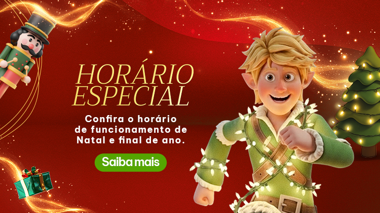 Horário Especial Natal e Fim de Ano